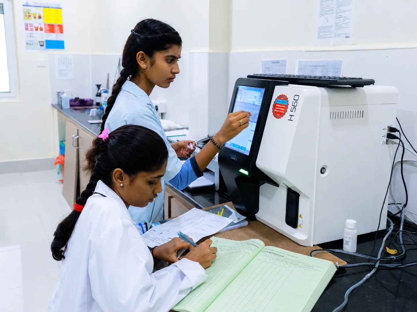 Haematology analyzer in the SBMCH laboratory